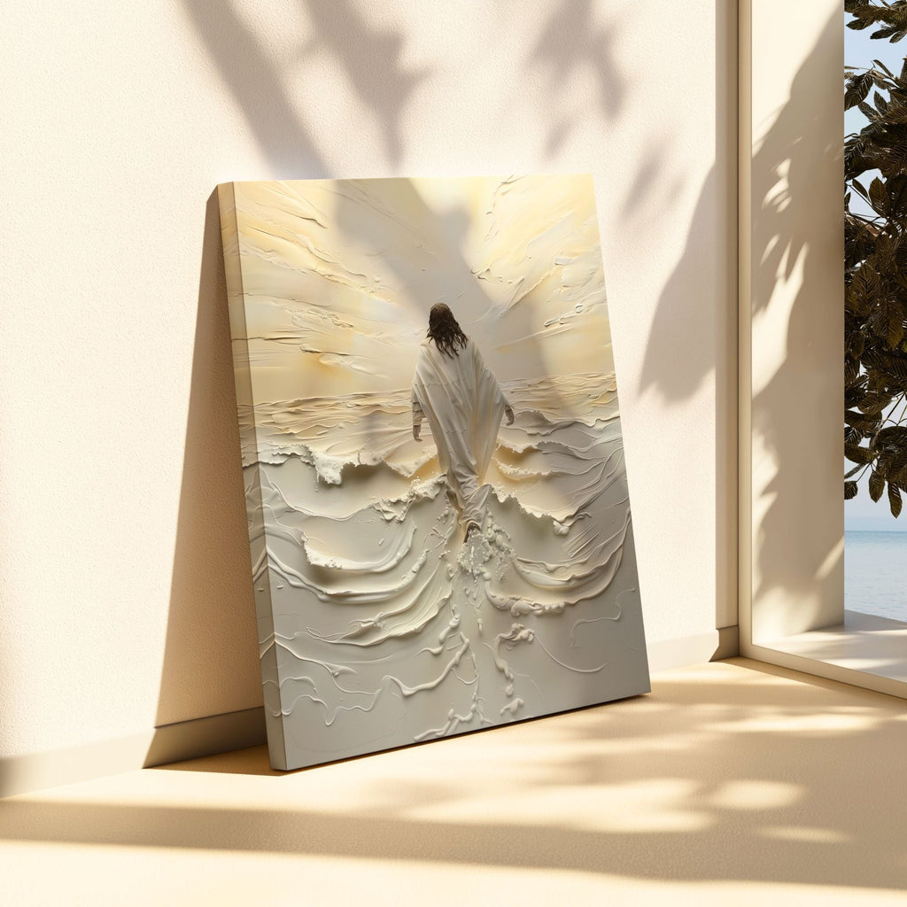 Jesus Walking on Water I - Canvas