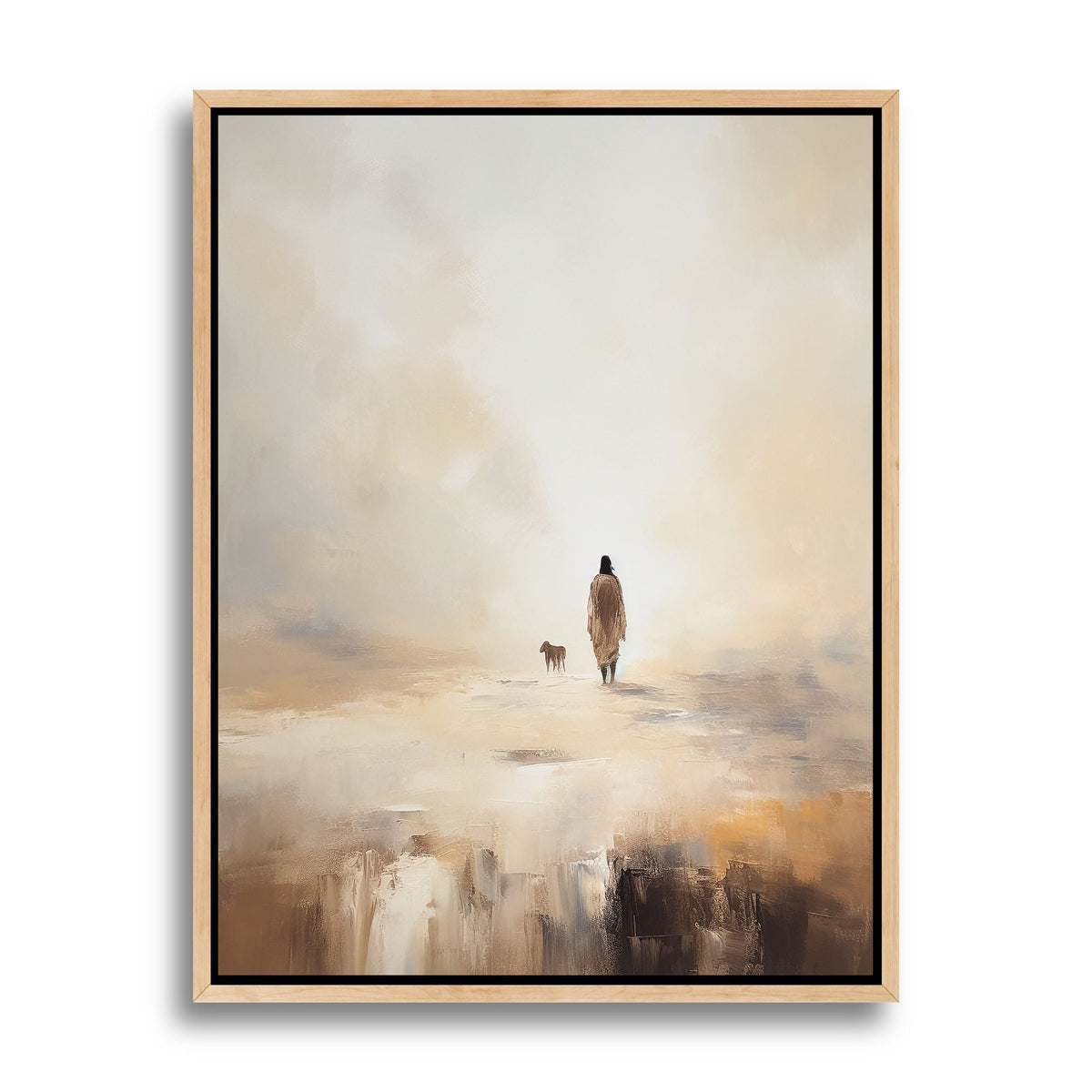 Parable of The Lost Sheep - Canvas