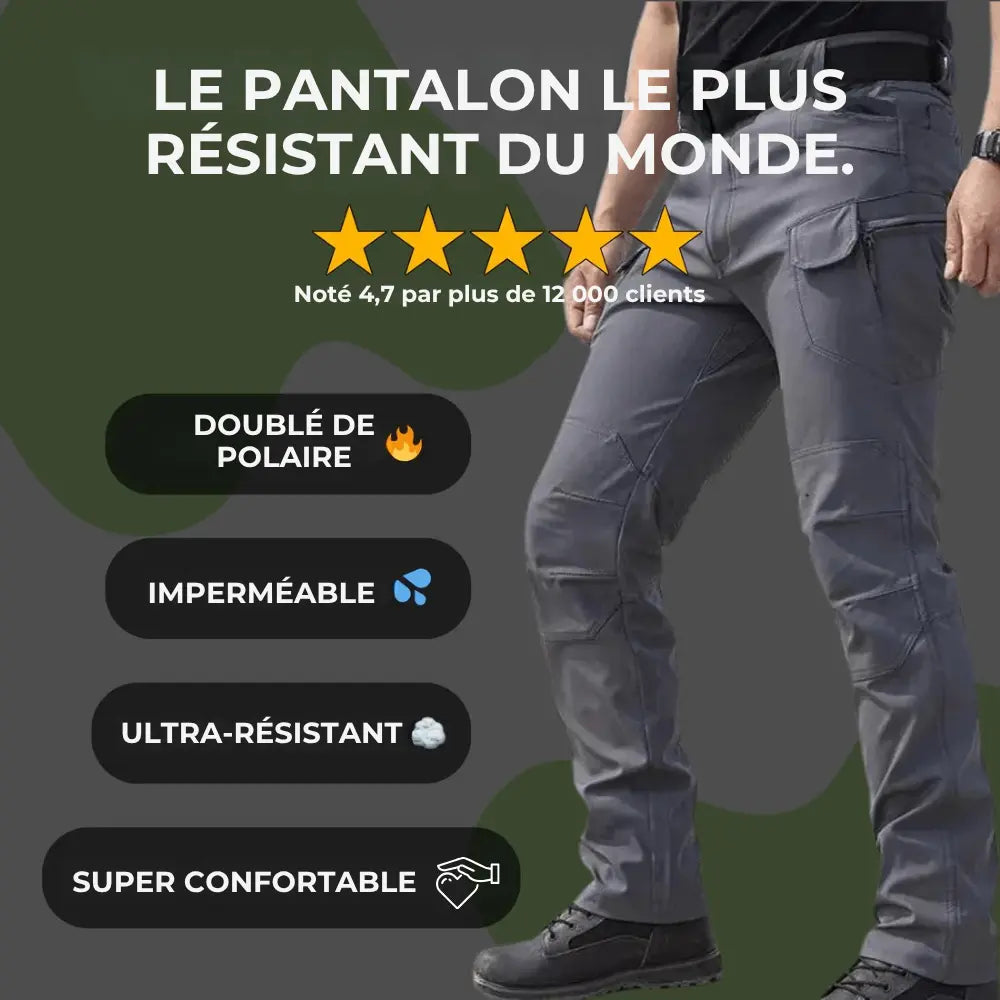 TrailGuard™ | Pantalon tout-terrain doublé polaire et imperméable