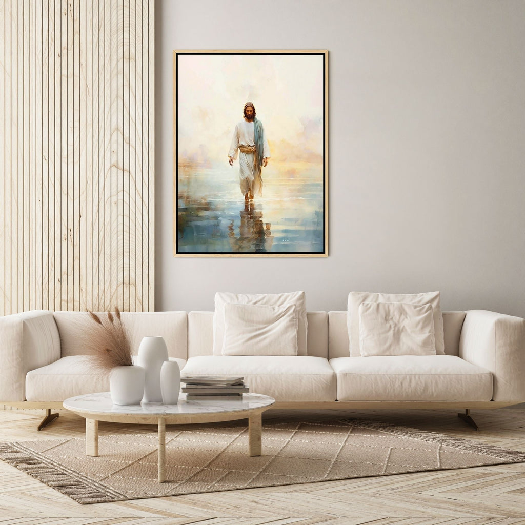 Jesus Walking on Water II - Canvas
