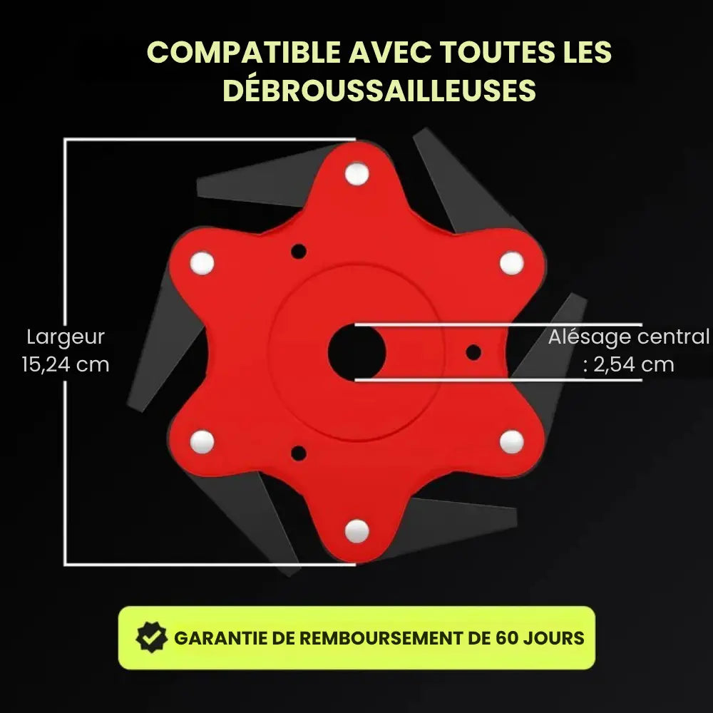 SteelEdge™ | La tête de débroussailleuse indestructible