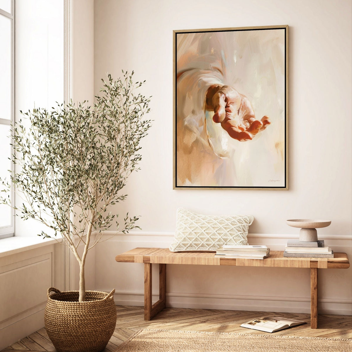 Hand of Jesus - Canvas