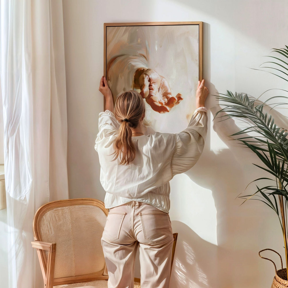 Hand of Jesus - Canvas