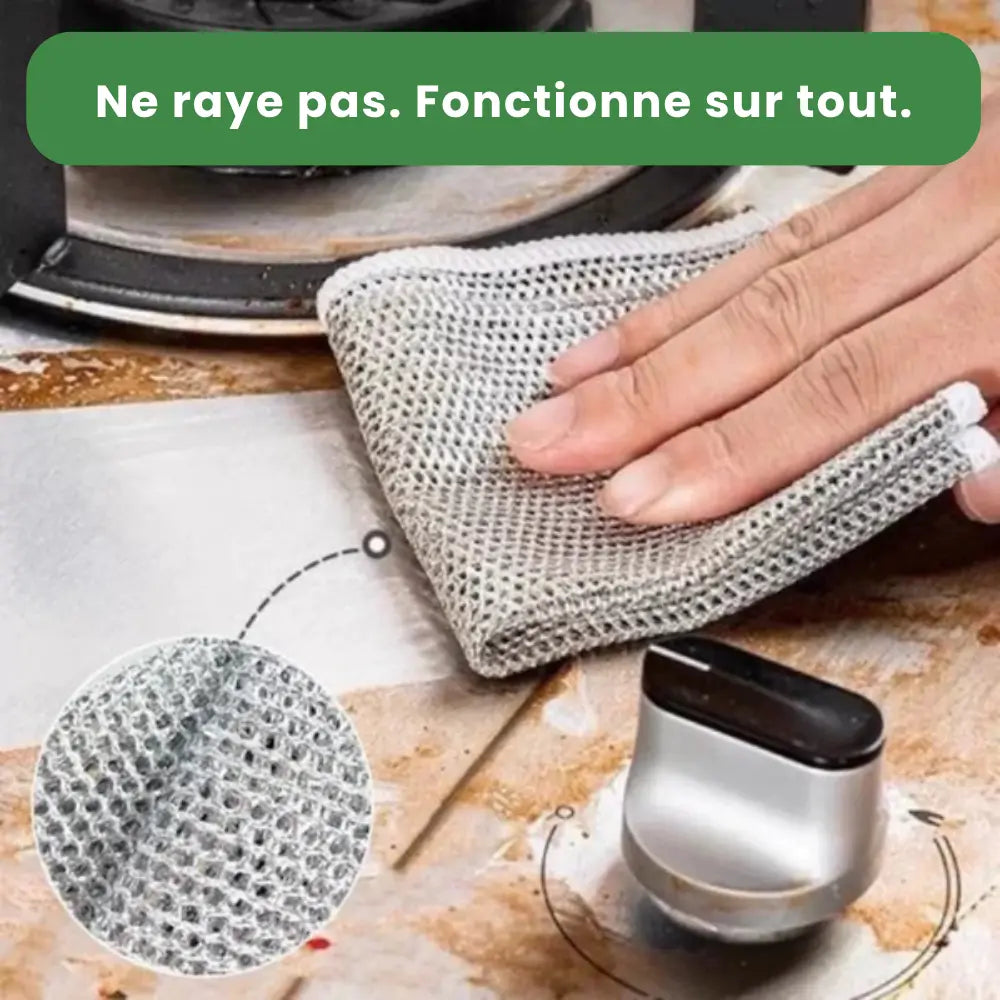 CleanSoft™ | Le chiffon multi-surfaces sans rayures