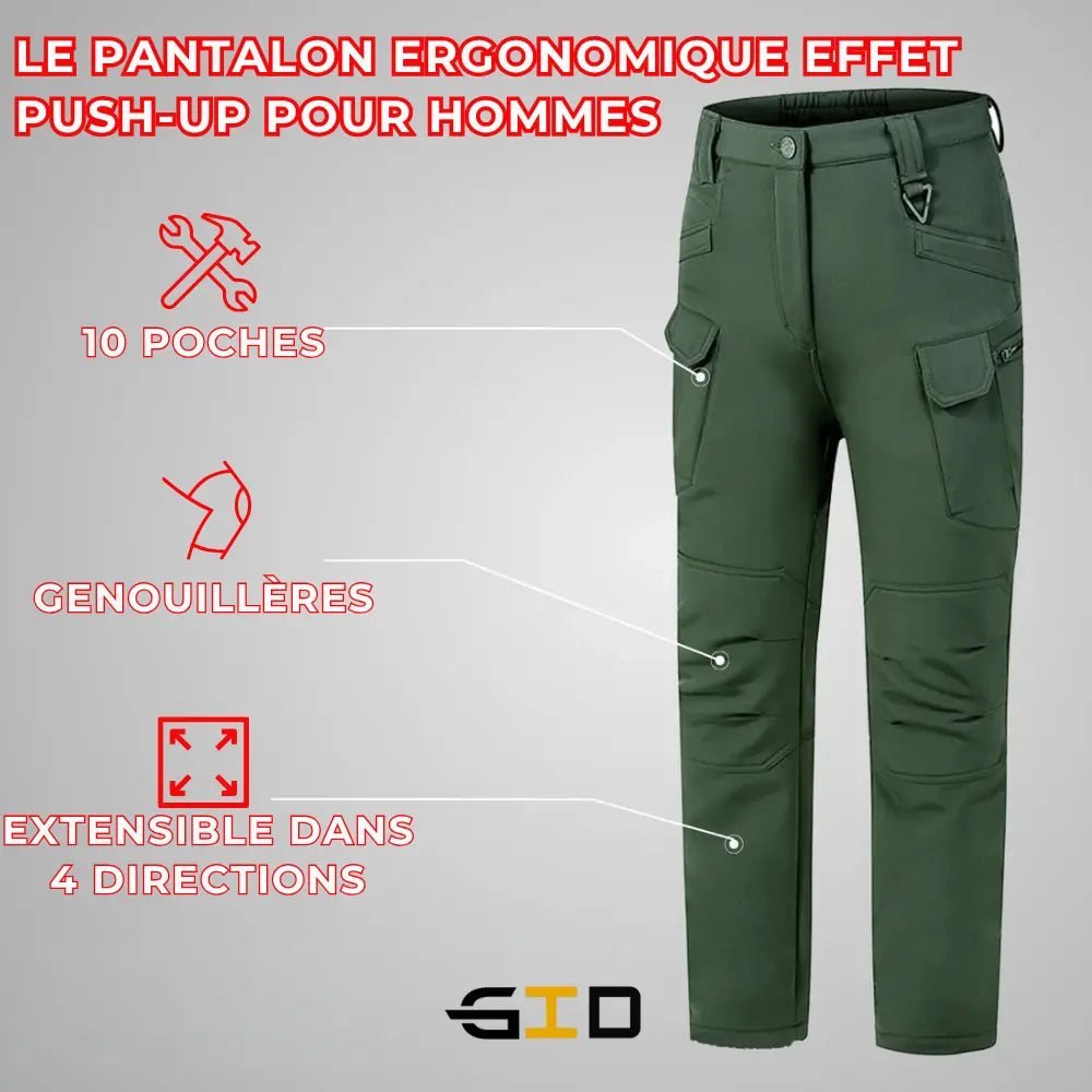 TrailGuard™ | Pantalon tout-terrain doublé polaire et imperméable