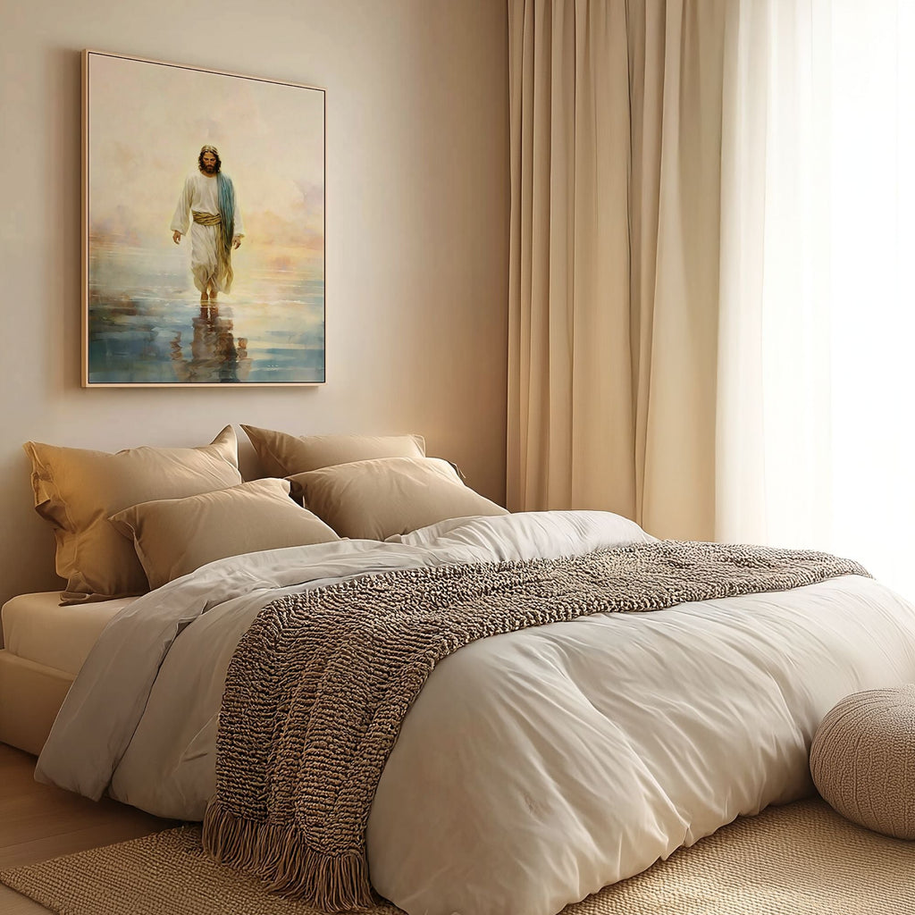 Jesus Walking on Water II - Canvas