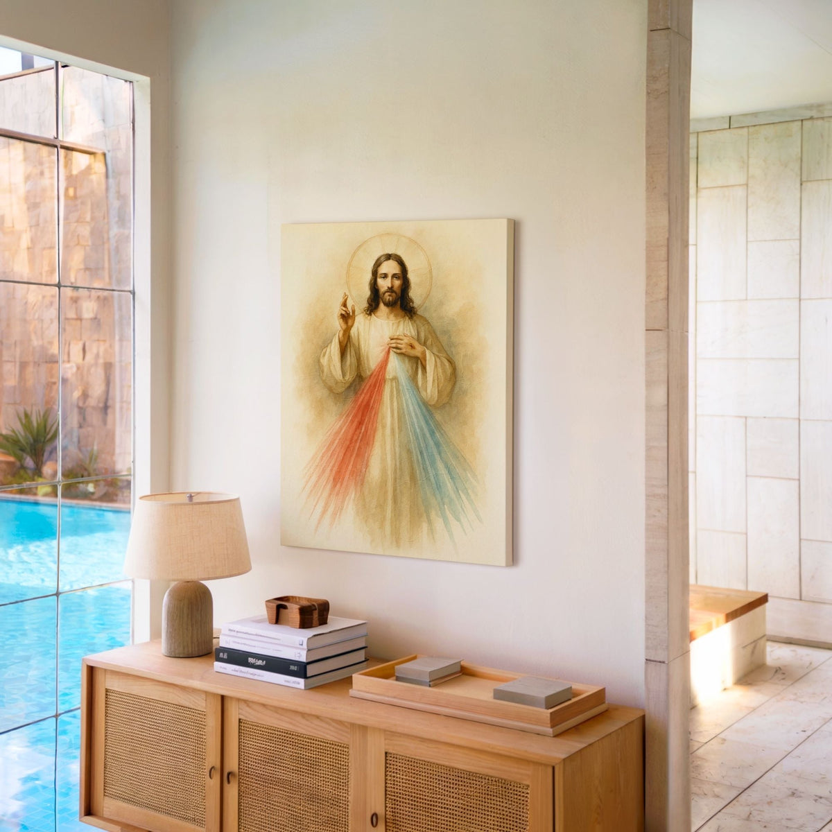 Divine Mercy of Christ - Canvas