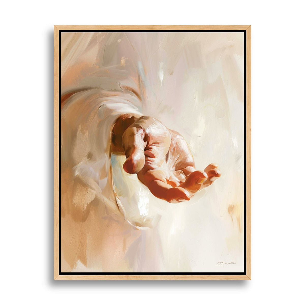 Hand of Jesus - Canvas