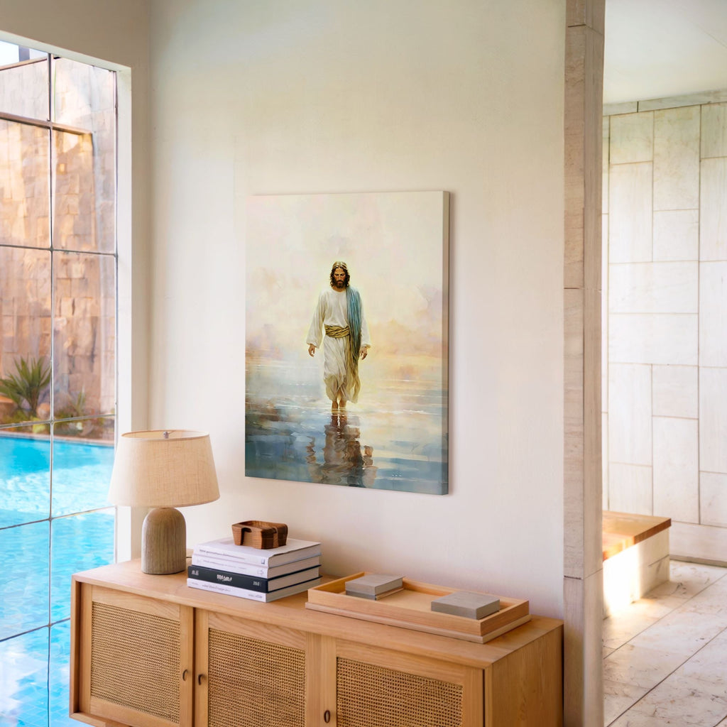 Jesus Walking on Water II - Canvas