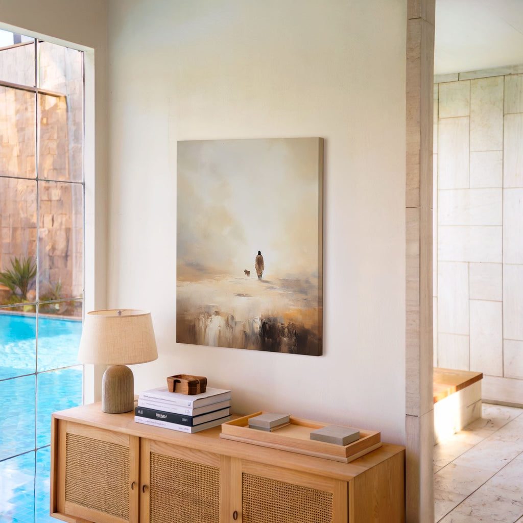 Parable of The Lost Sheep - Canvas