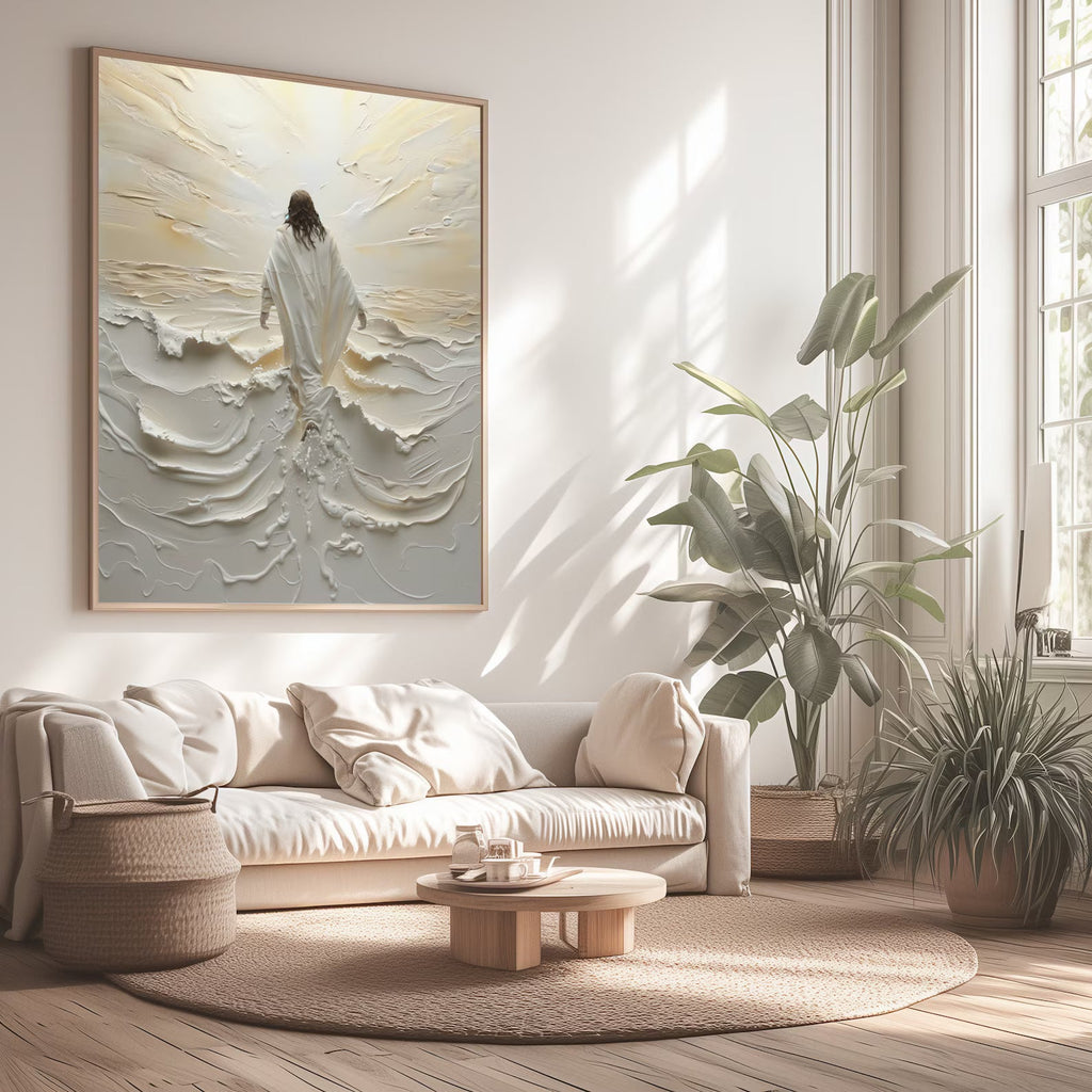 Jesus Walking on Water I - Canvas